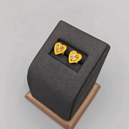 21K Earrings - حلق ذهب عيار 21