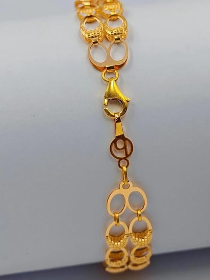 سوار ذهب عيار 21 – 21K Gold Bracelet