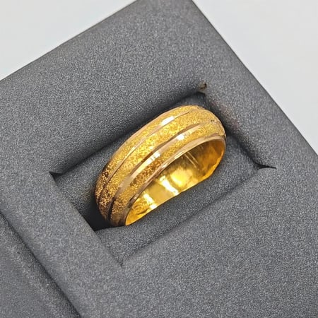 21K Gold Ring - دبلة ذهب عيار 21