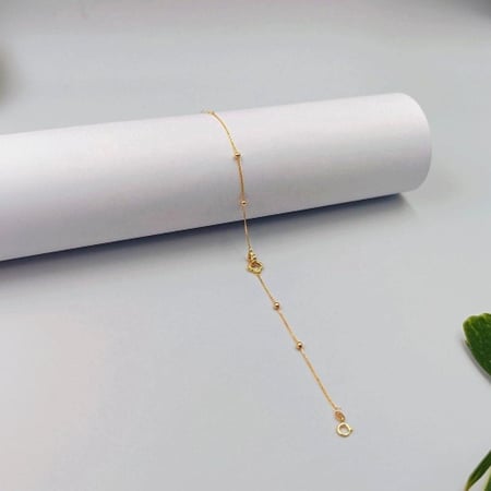 اسوارة ذهب عيار 18-18K Gold Bracelet
