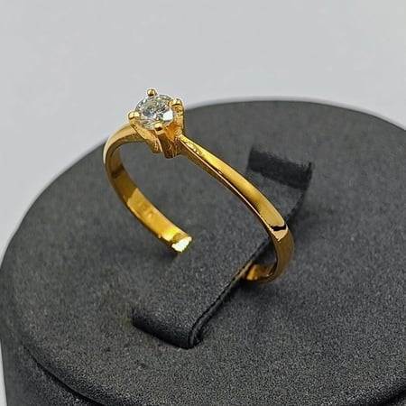 خاتم الماس عيار 18 - 18K Diamond Ring