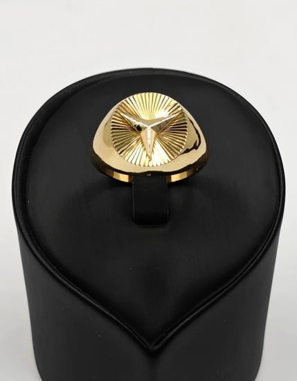 خاتم ذهب عيار - 18K Gold Ring