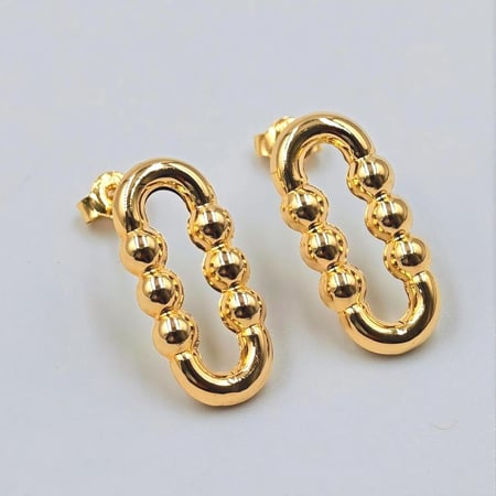 Earring 18K Gold - حلق ذهب عيار 18
