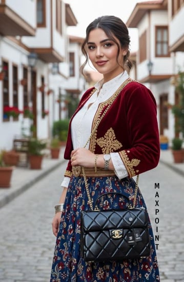 حقيبة يد CHANEL / بتصميم الجلد