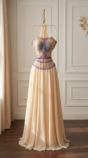 "فستان سهرة فينيسيا - Venezia Evening Gown"