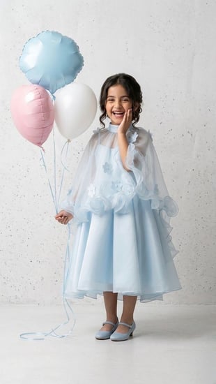 فستان "سحاب الأورجانزا" (Organza Cloud Dress)