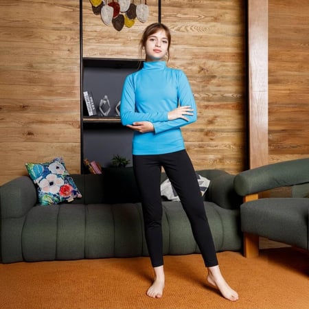 توب كم رقبة عريضة بناتي شبابي