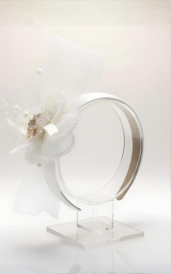 طوق شعر  ورد بناتي راقي H-2-637