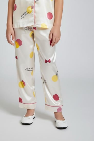 بجامه بناتي أنيق بي اشكال جميله من العيسائي للأطفال