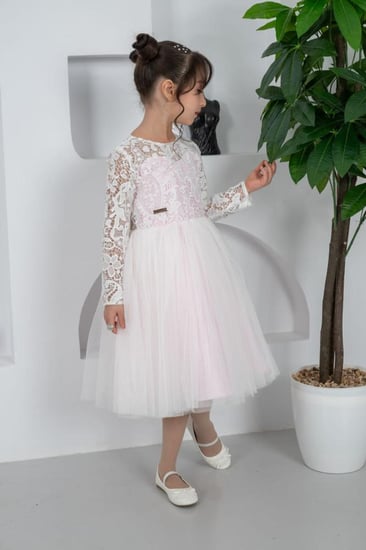 فستان اطفال سهرات تل S01162