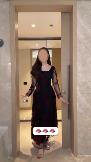 فستان سهره كلفه تطريز