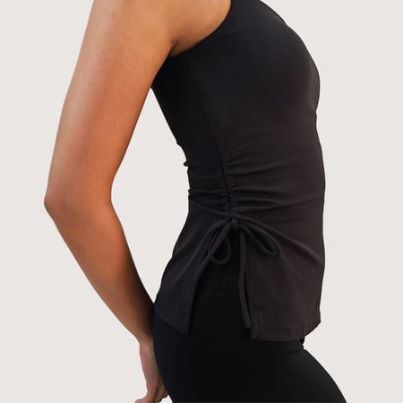 بلوزة بدون أكمام - فخامة الظل