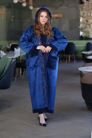 فروه شتوية كحلي مع  السدو