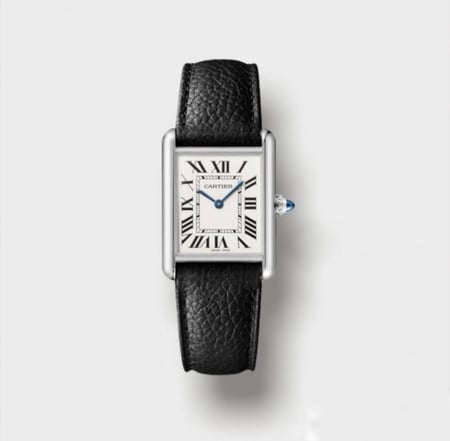 ساعة كارتير تانك موست جلد Carter