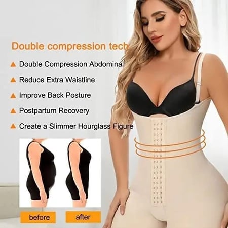 مشد مع الحشوات شد البطن اخفاء خفسة الجوانب نحت الخصر