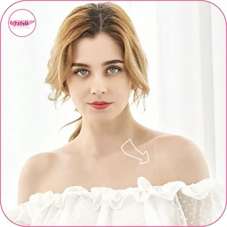 حزام حمالة صدر شفاف غير مرئي