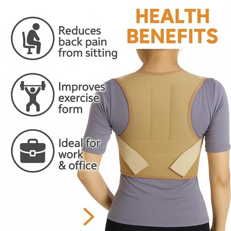 مشد لدعم الظهر المغناطيسي