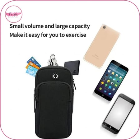 حقيبة الذراع الرياضية للجوال ومخرج للسماعة