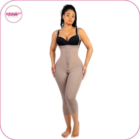 مشد كامل لنحت الجسم بتحكم مشبك امامي