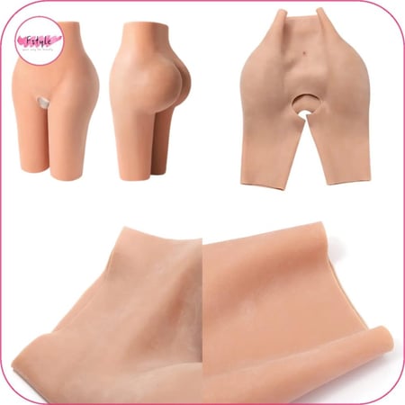 شورت سيليكون طبيعي لكامل الفخذ الوان متعددة