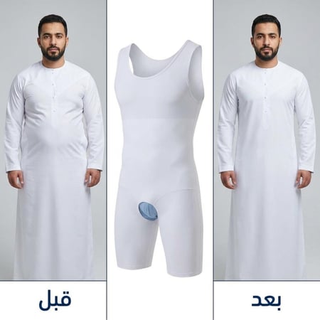 بدلة بقماش متمدد لتنسيق كامل الجسم رجالي