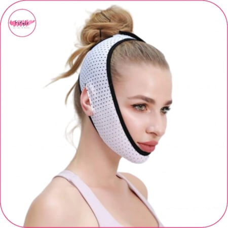 مشد الوجه والذقن شبكي