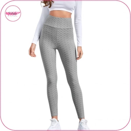 ليقنز بخصر عريض مع تصميم رفع الارداف