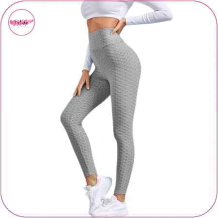 ليقنز بخصر عريض اسود تصميم رفع الارداف