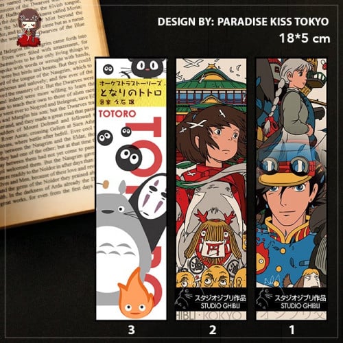 Ghibli book mark