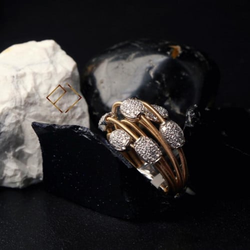 خاتم ذهب مرصع بالالماس