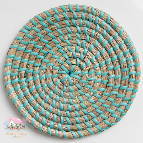 0390 كوستر دائري خوص (عدة ألوان)