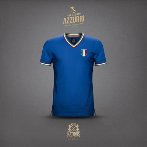 تيشيرت Football Town ( رجالي ) الأزوري