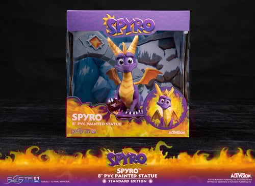 FIRST 4 FIGURES Spyro The Dragon Statue Figure