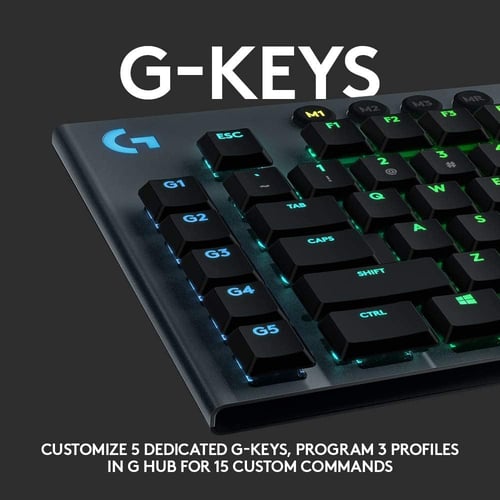 Logitech G815 Lightsync RGB Mechanical Gaming keyb...