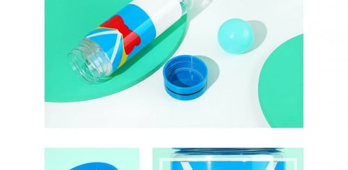 مطارة بلاستيك - 600 مل - دونالد دك