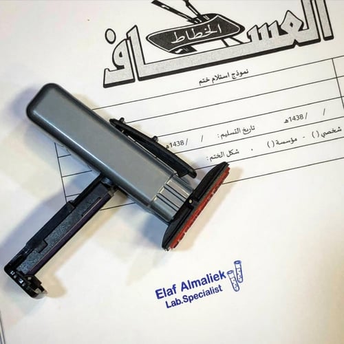 ختم جيب - رصاصي