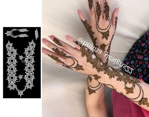 استكر حناء لليدينs