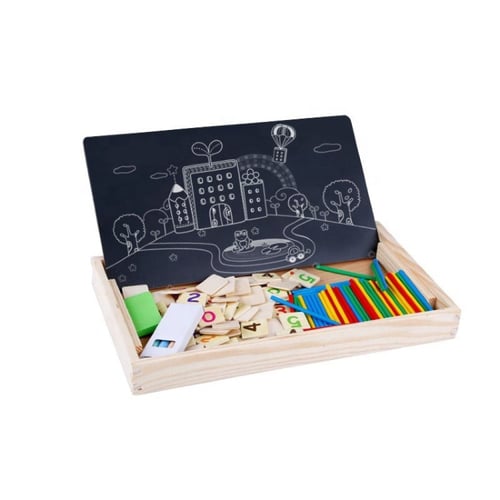لوحة خشبية لتعليم الحساب والارقام