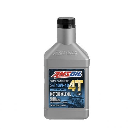 علبه زيت امزاويل لدراجات النارية AMSOIL 10W40 4T 9...