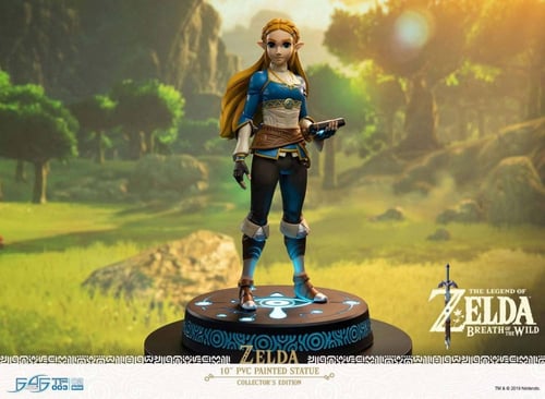 F4F Breath of The Wild Zelda 10 Inch PVC Statue CO...