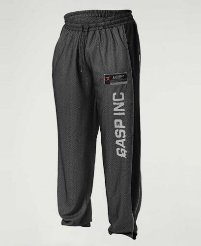 GASP NO1 MESH PANT - BLACK