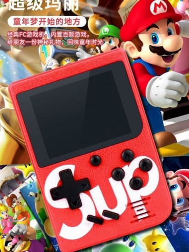 جهاز الأتاري المحمول 400 لعبة مع يد للعب الثنائي