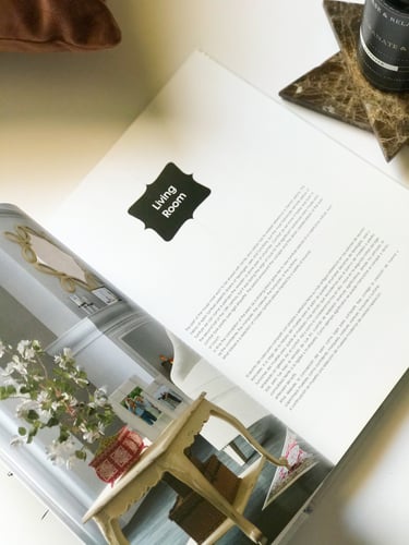 كتاب ديكور وردة السحابة البيضاء