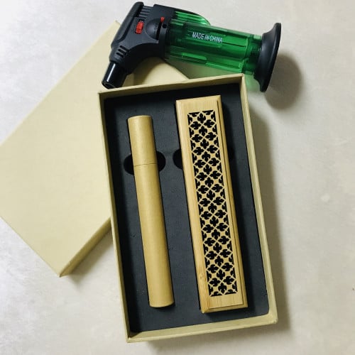 مبخرة خشبية مع 30 عود كمبودي، عملية واقتصادية صغير...