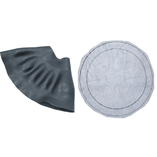 الجاف لاصق و البدلة الجافة اللاتكس ختم الرقبة