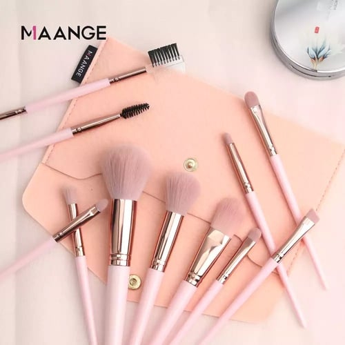 طقم 11 فرشة ميك اب مع محفظة