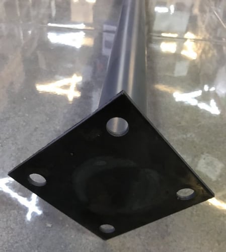 ماسورة كشافات متر معكوف 2.5 بوصة