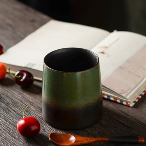 كوب قهوة لاتيه Cozy لون أخضر