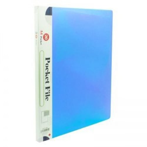 ملف جيوب لون سادة 80 جيب