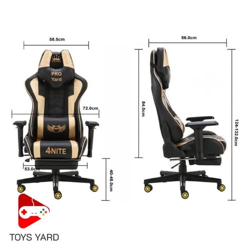 كرسي العاب قيمنق أسود